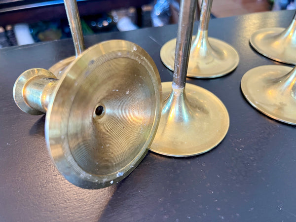 Vintage Brass Candle Sticks
