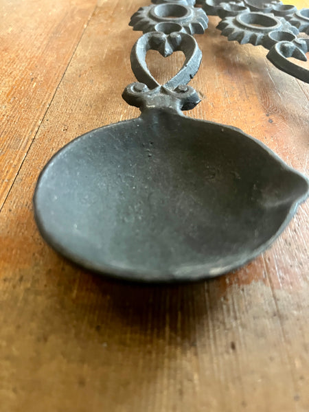 Cast Iron Spoon & Ladle Set