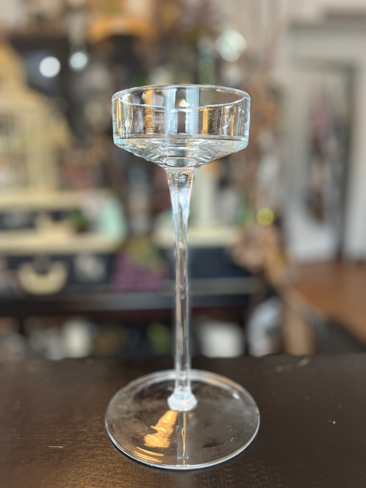 PartyLite Elegance 9" Stemmed Pillar Holder Retired P12A/P9378