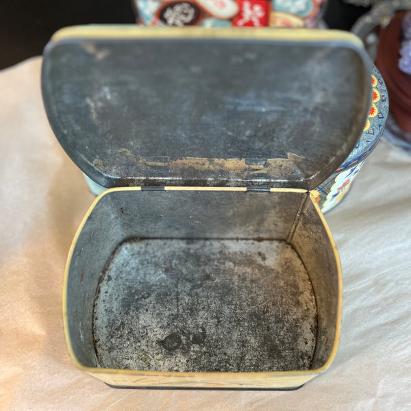 Vintage Hummingbird Gray & Dunn Biscuits Tin