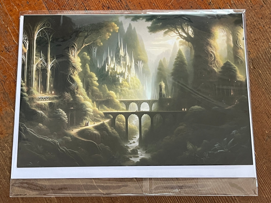 Eldergrove Citadel Card by Vivek Sharma