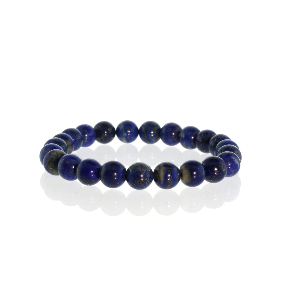 Tumbled 8mm Gemstone Bead Stretch Bracelet