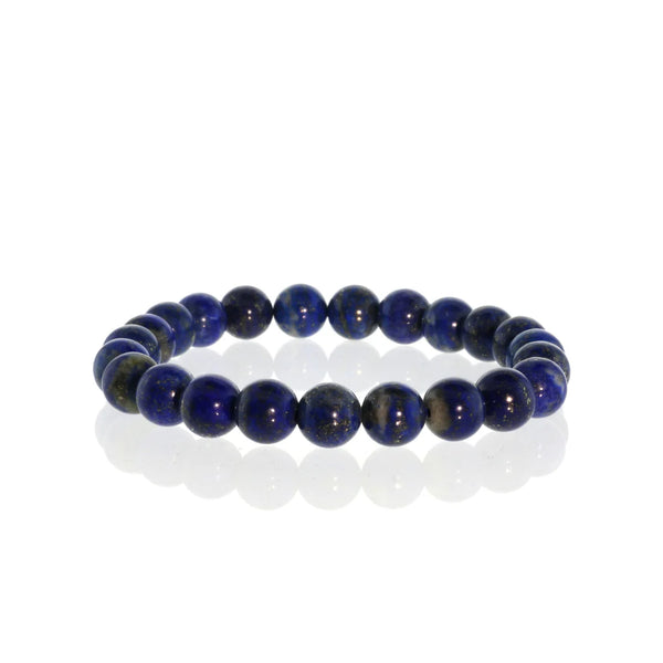 Tumbled 8mm Gemstone Bead Stretch Bracelet