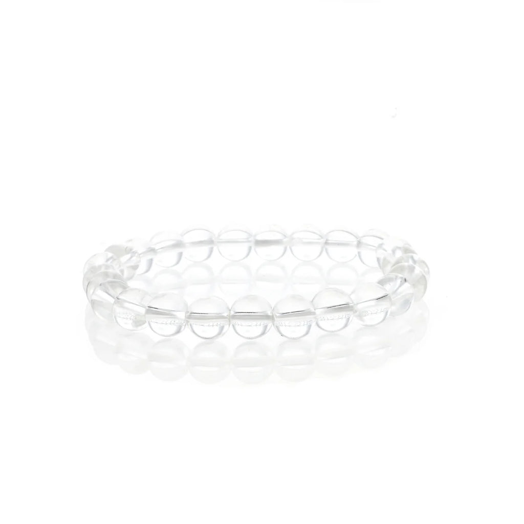 Tumbled 8mm Gemstone Bead Stretch Bracelet