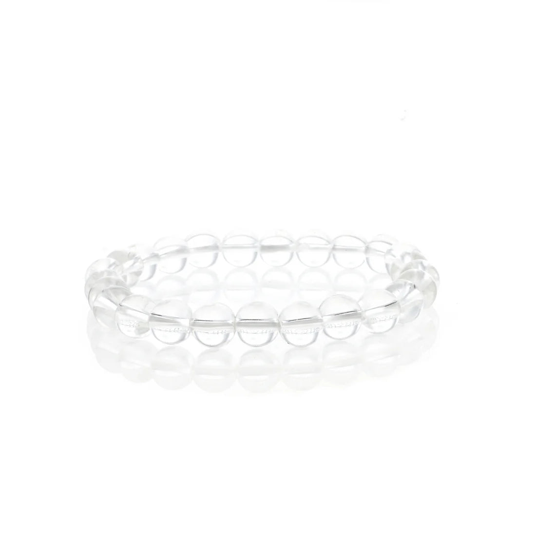 Tumbled 8mm Gemstone Bead Stretch Bracelet