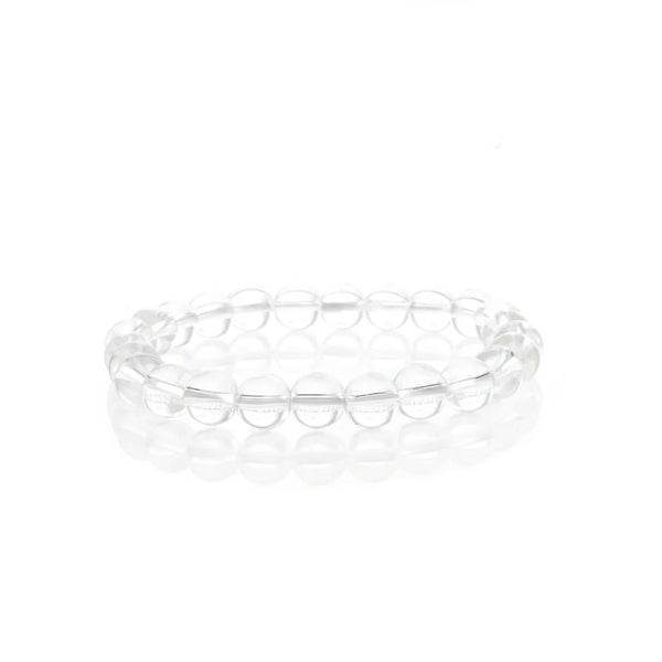 Tumbled 8mm Gemstone Bead Stretch Bracelet