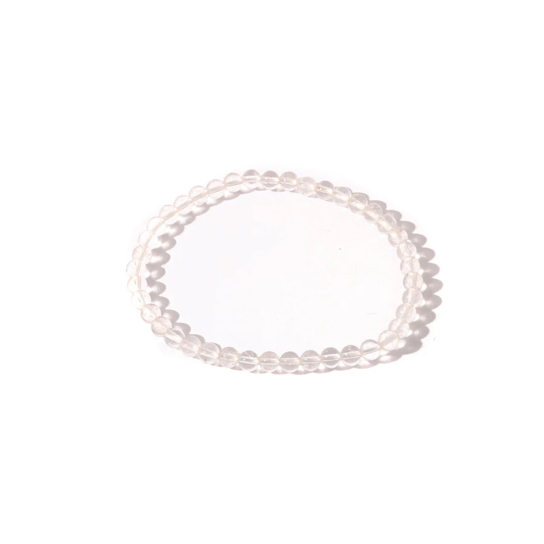 Tumbled 4mm Gemstone Bead Stretch Bracelet