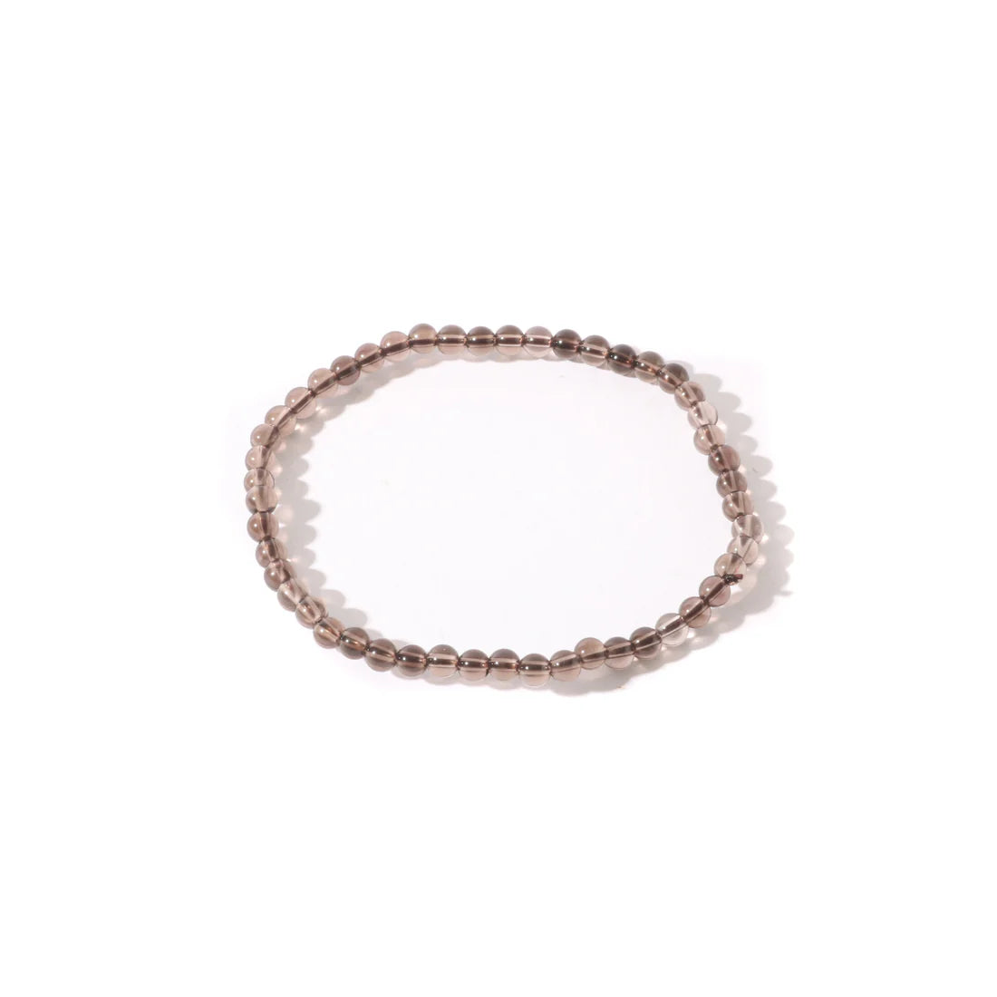 Tumbled 4mm Gemstone Bead Stretch Bracelet