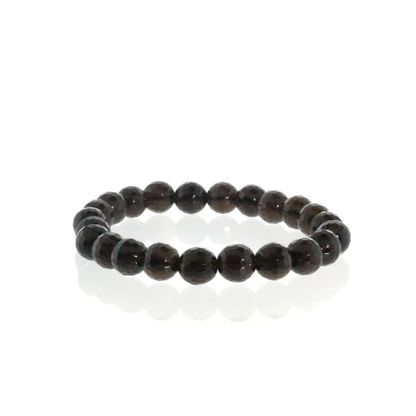 Tumbled 8mm Gemstone Bead Stretch Bracelet