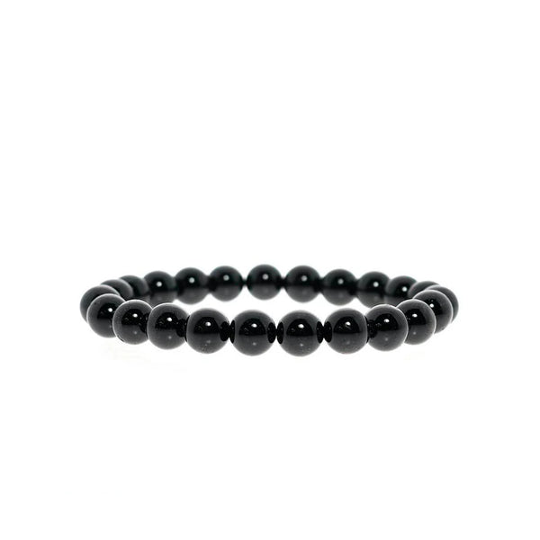 Tumbled 8mm Gemstone Bead Stretch Bracelet