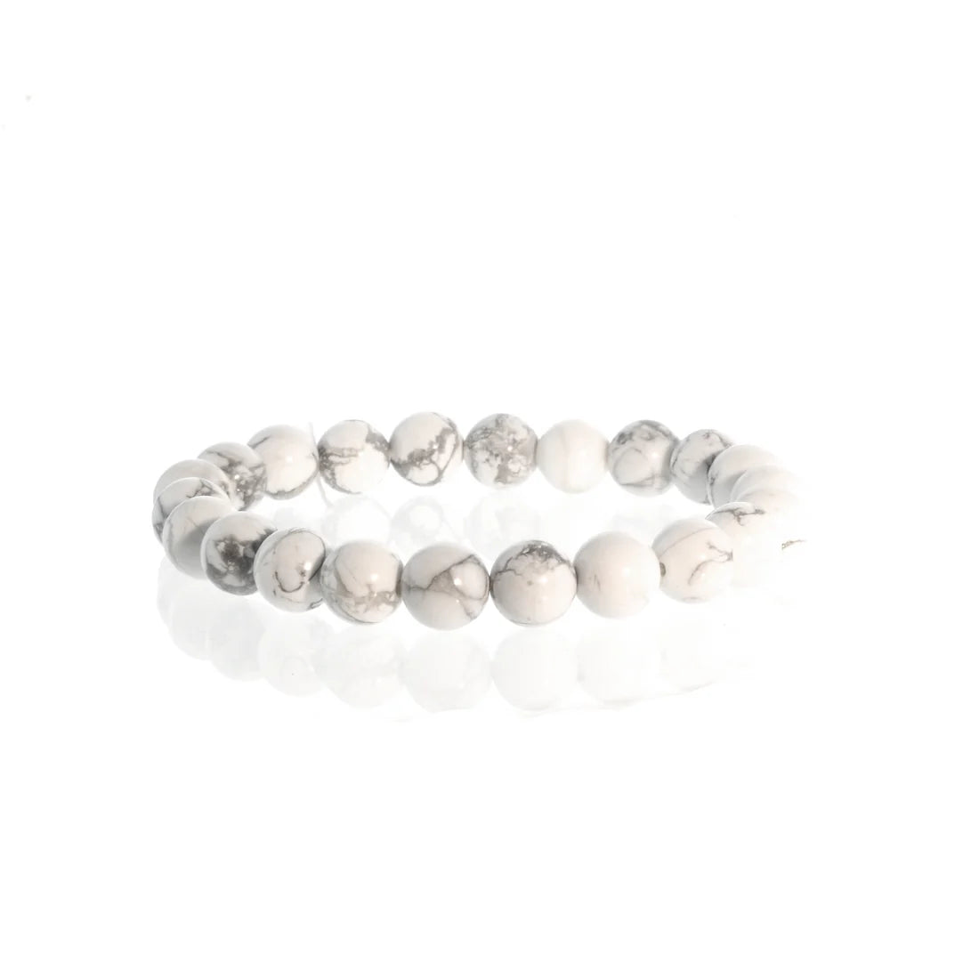Tumbled 8mm Gemstone Bead Stretch Bracelet