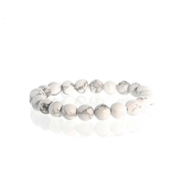 Tumbled 8mm Gemstone Bead Stretch Bracelet