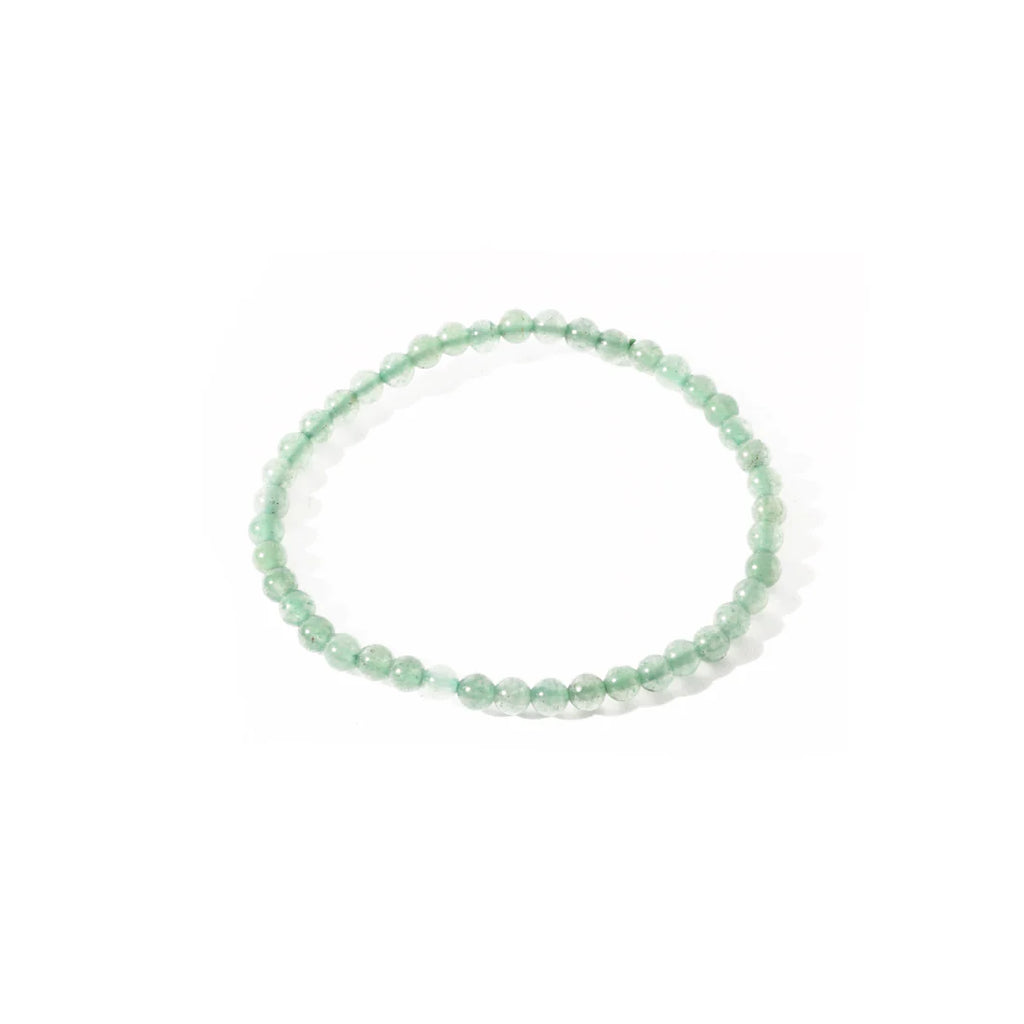 Tumbled 4mm Gemstone Bead Stretch Bracelet