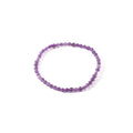 Tumbled 4mm Gemstone Bead Stretch Bracelet