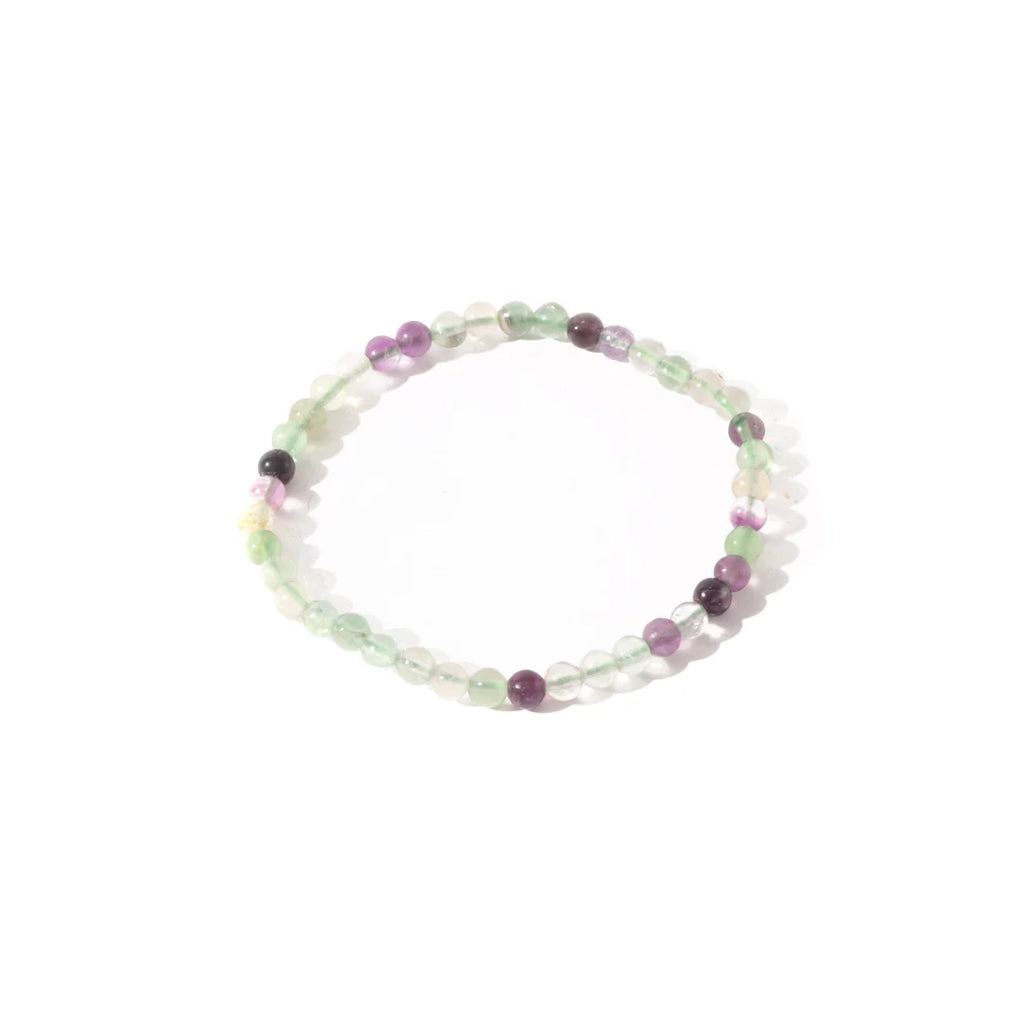 Tumbled 4mm Gemstone Bead Stretch Bracelet