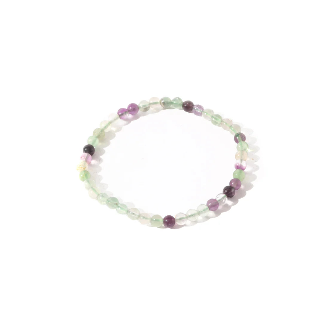 Tumbled 4mm Gemstone Bead Stretch Bracelet
