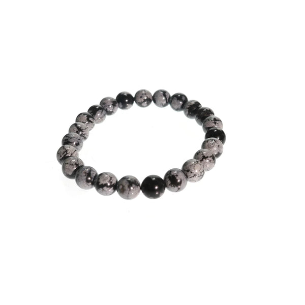 Tumbled 8mm Gemstone Bead Stretch Bracelet