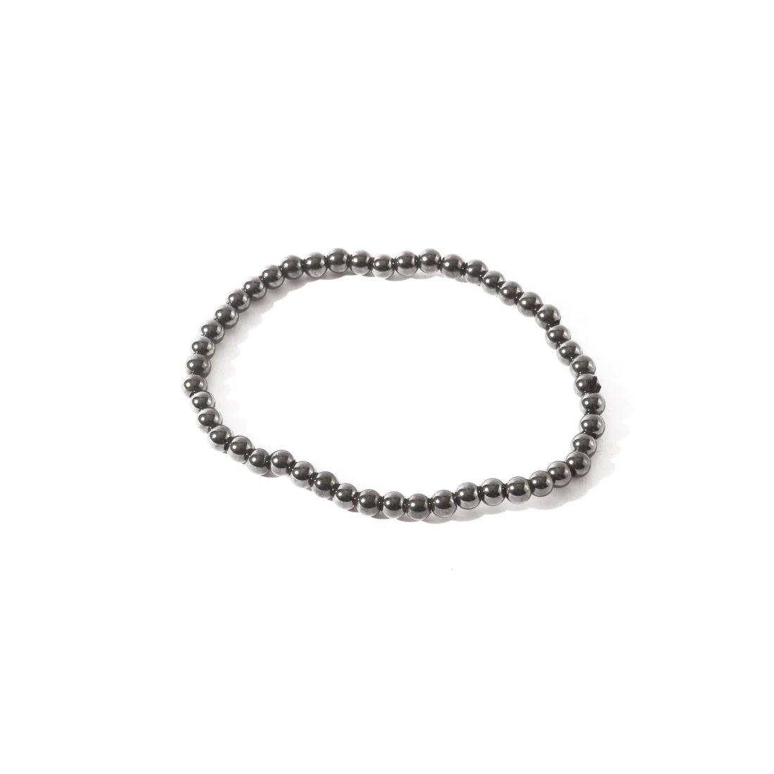 Tumbled 4mm Gemstone Bead Stretch Bracelet
