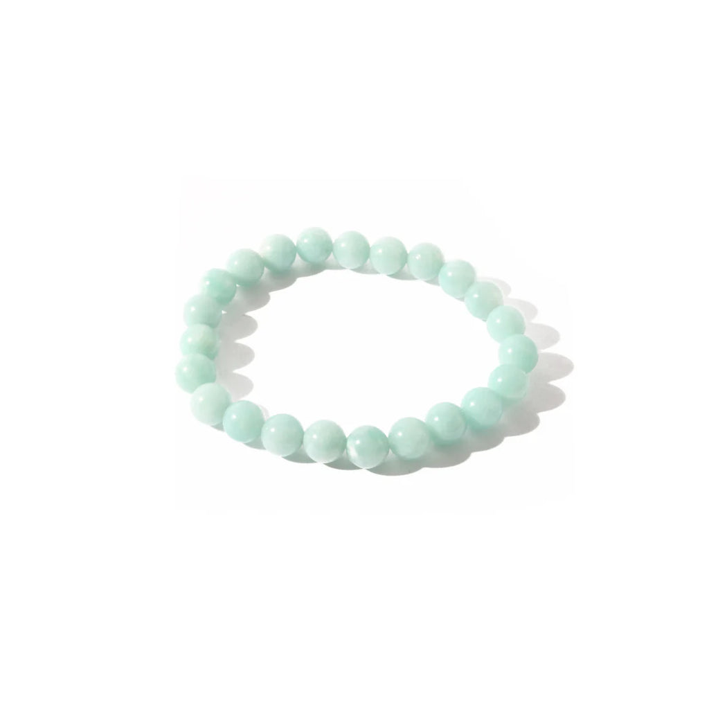 Tumbled 8mm Gemstone Bead Stretch Bracelet