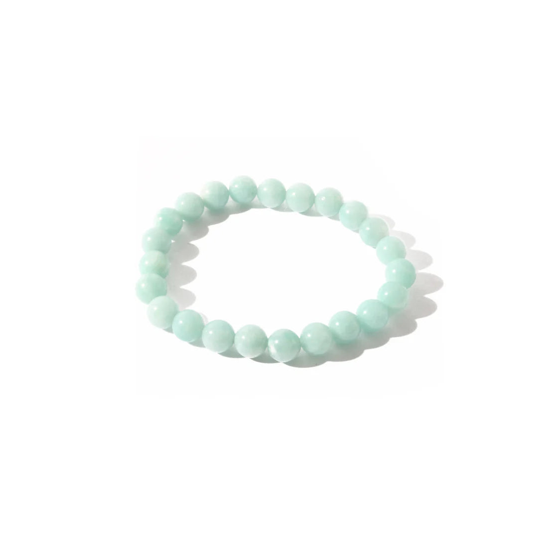 Tumbled 8mm Gemstone Bead Stretch Bracelet