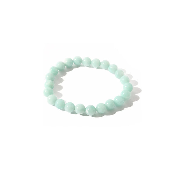 Tumbled 8mm Gemstone Bead Stretch Bracelet