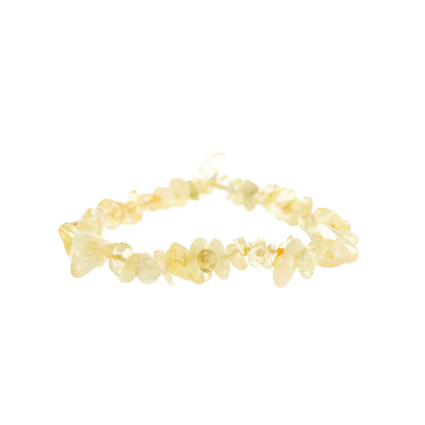 Chip Gemstone Bead Stretch Bracelet