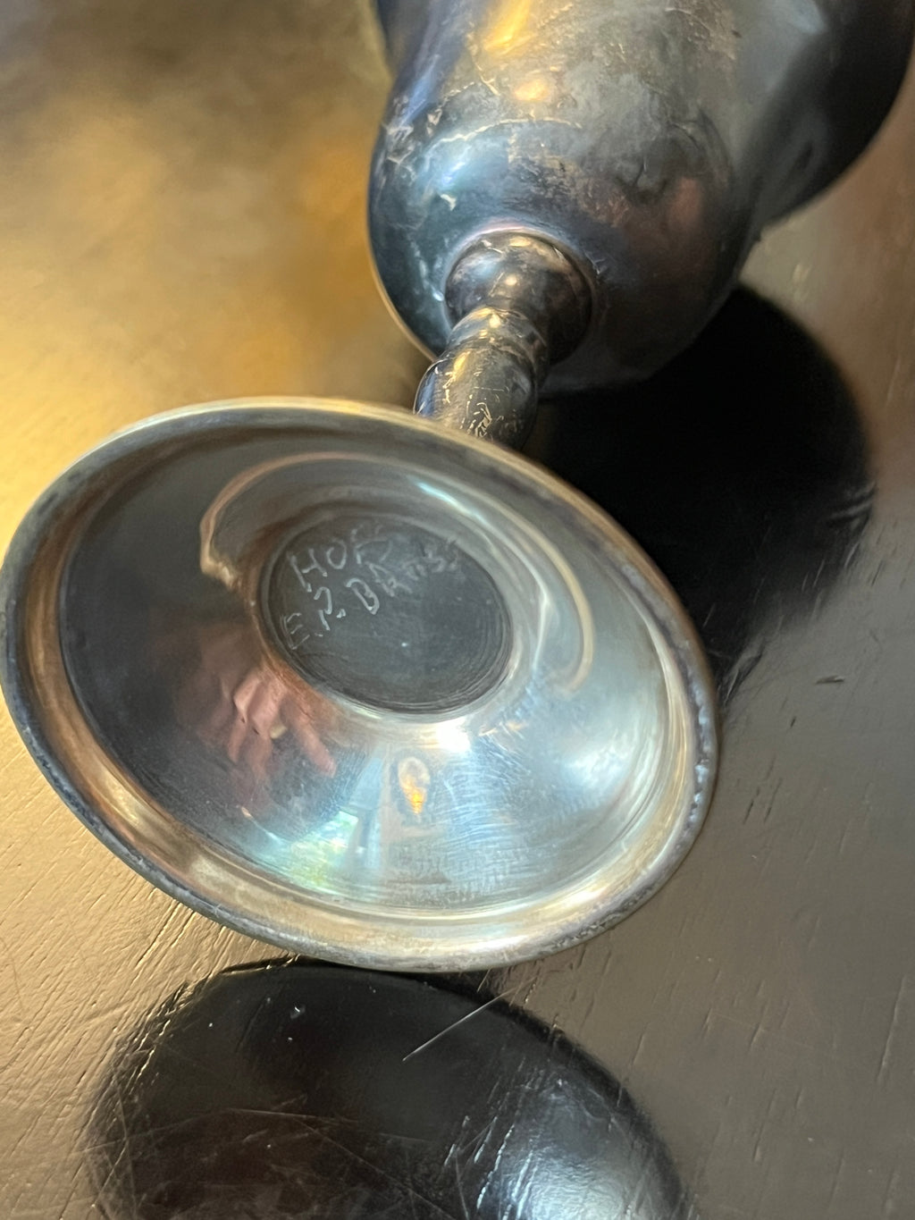 Vintage Silver Plated Chalice 6 1/4"