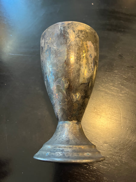 Vintage Silver Plated Goblet 5"