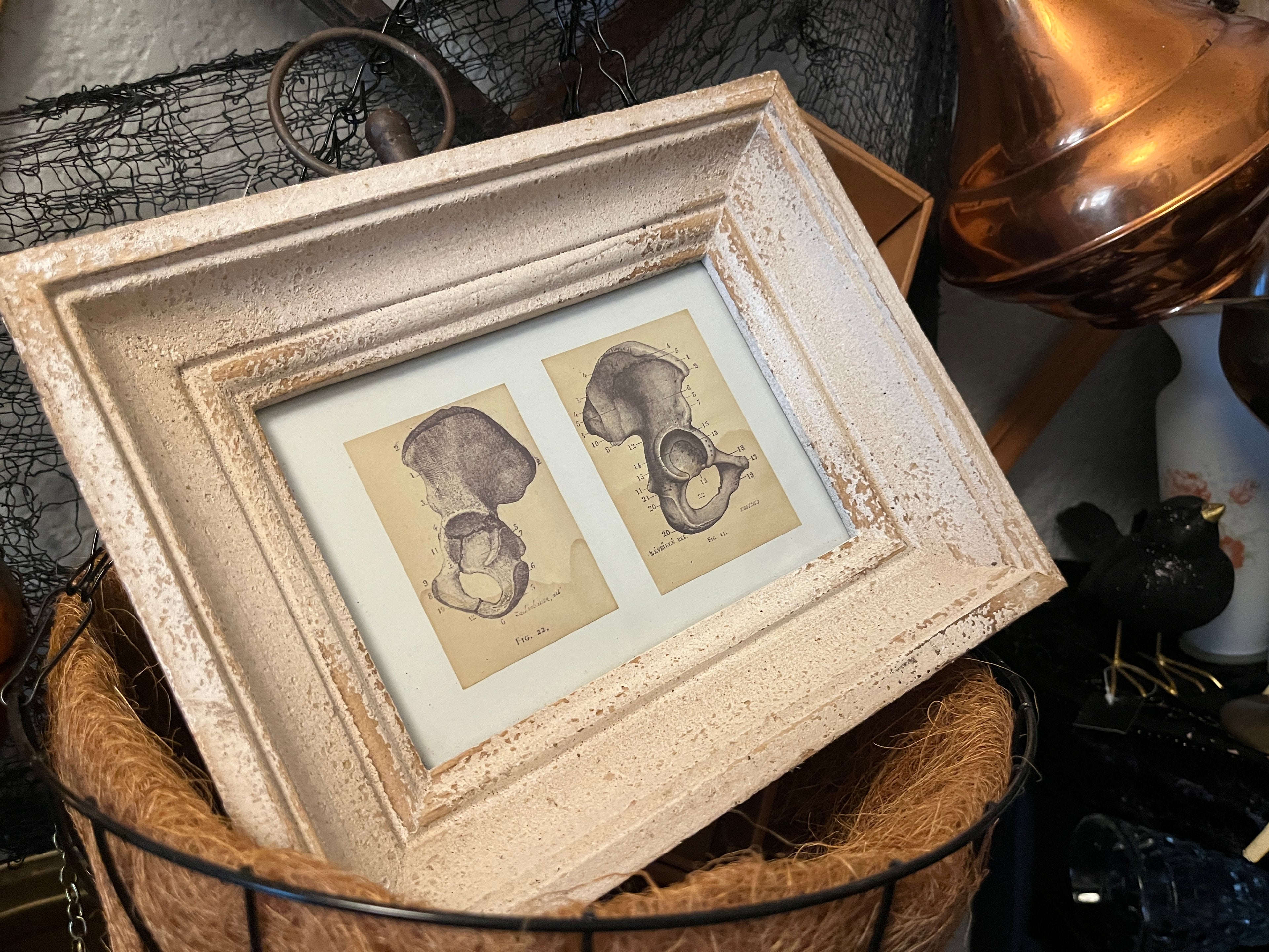 White Vintage Wood Frames