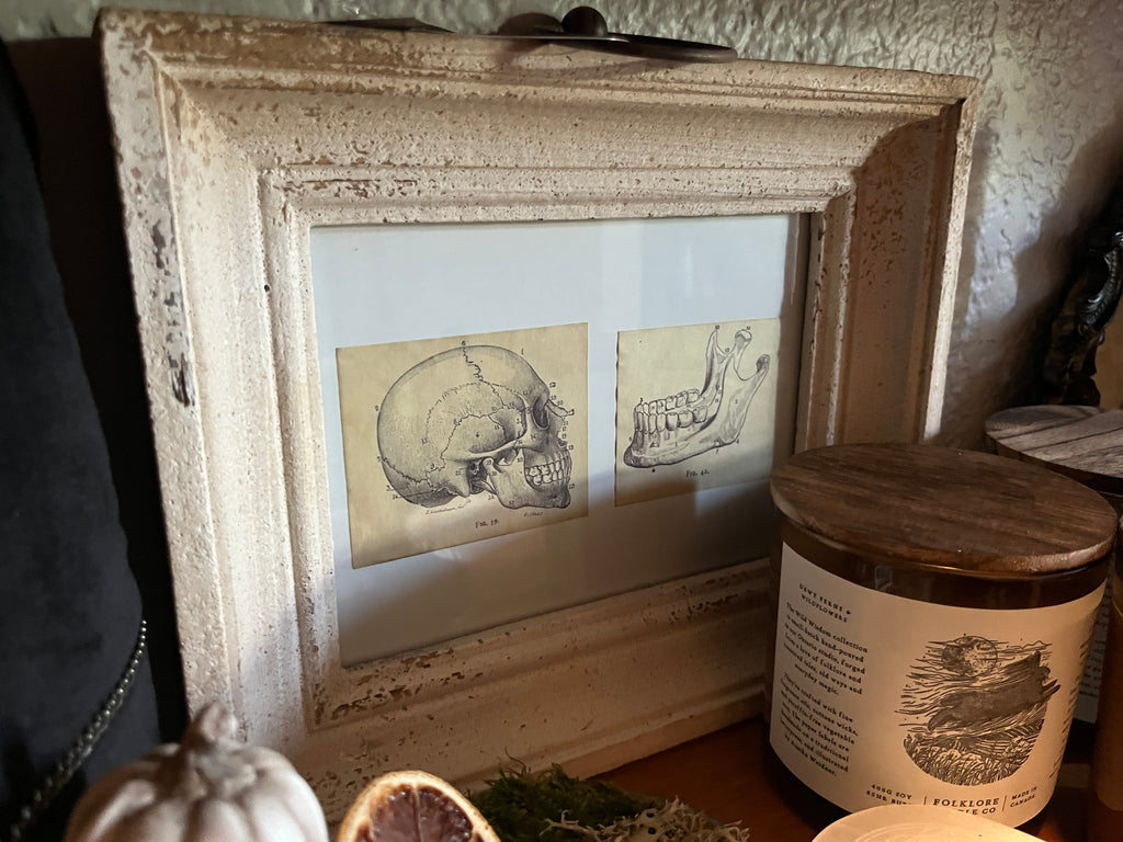 White Vintage Wood Frames