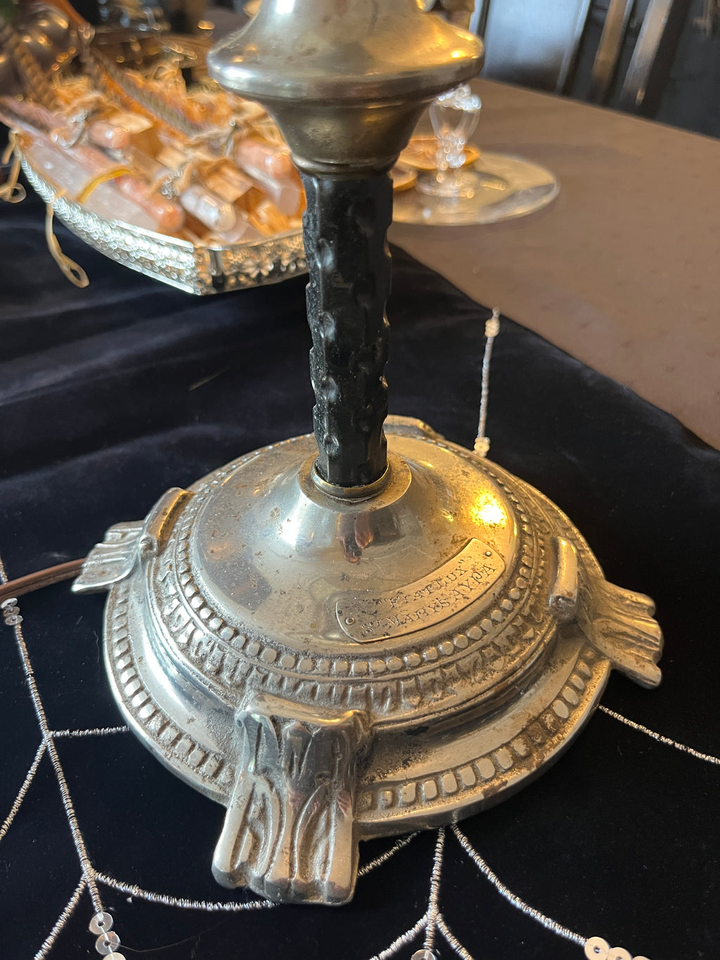 1930’s Lamp w/ Shady Lady Reproduction Shade