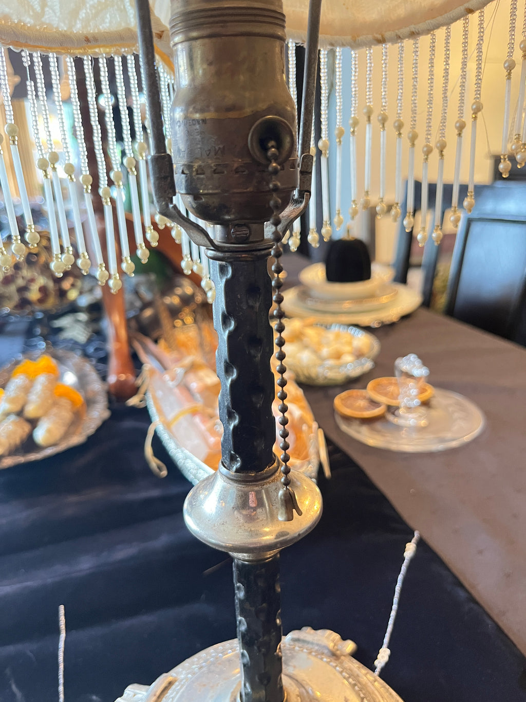 1930’s Lamp w/ Shady Lady Reproduction Shade