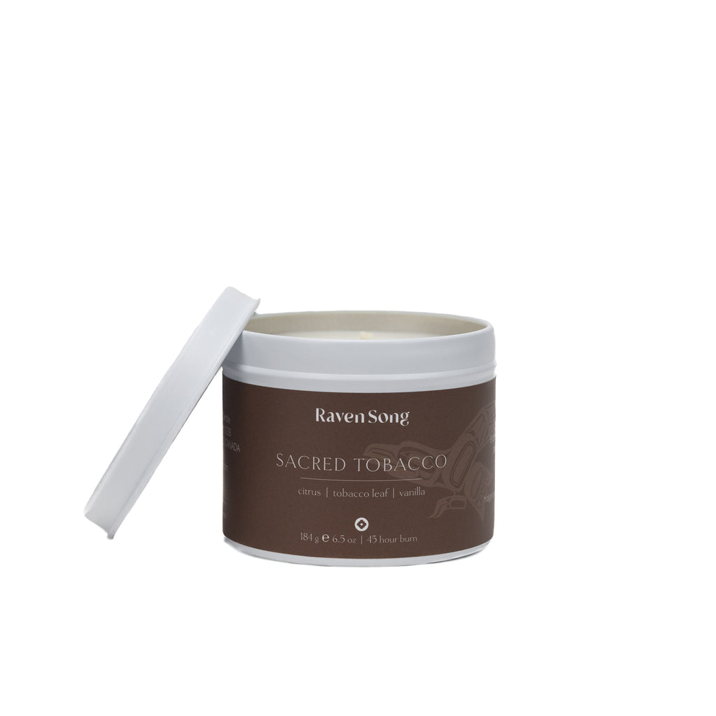 SACRED TOBACCO CANDLE | CITRUS + TOBACCO LEAF + VANILLA
