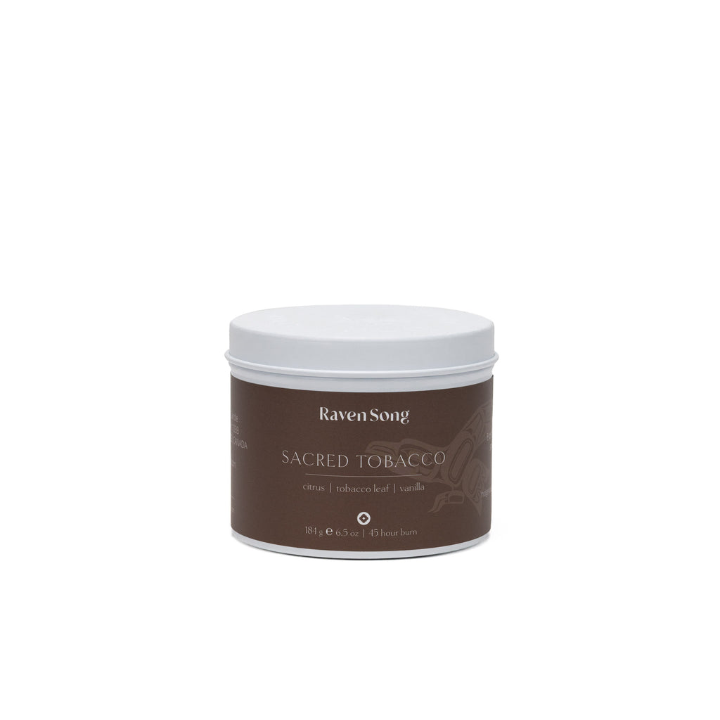 SACRED TOBACCO CANDLE | CITRUS + TOBACCO LEAF + VANILLA