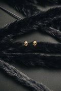 P + G Skull Studs Earrings