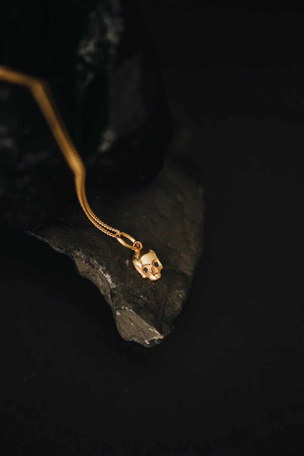 P + G Stoned Skull Pendant