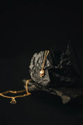 P + G Stoned Skull Pendant
