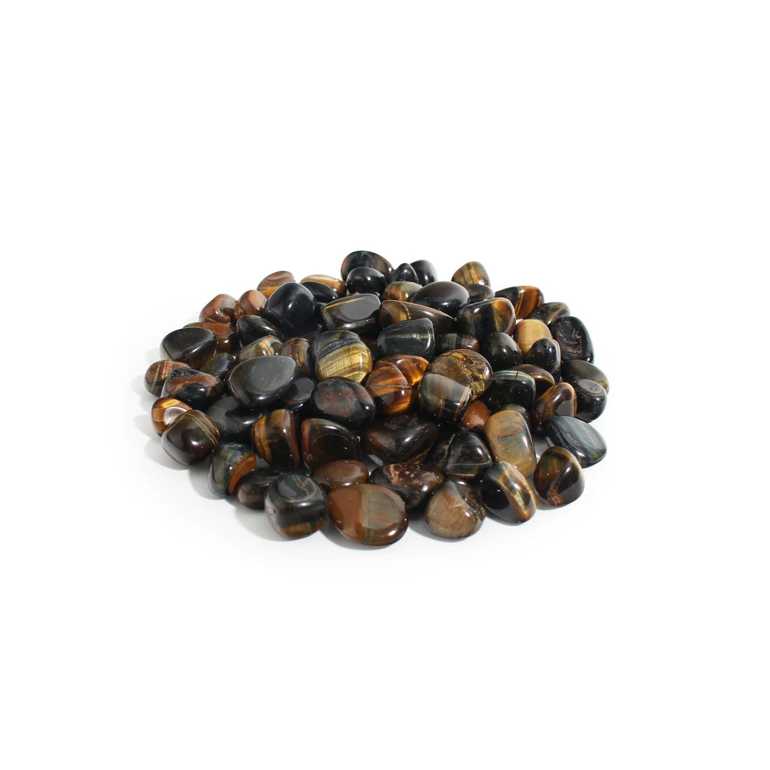 Tigers Eye Blue & Gold Tumbled Stone – Confidence, Power & Self Esteem