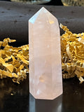 Rose Quartz Generator Tower – Love & Self-Compassion Healing Crystal (Set 1)
