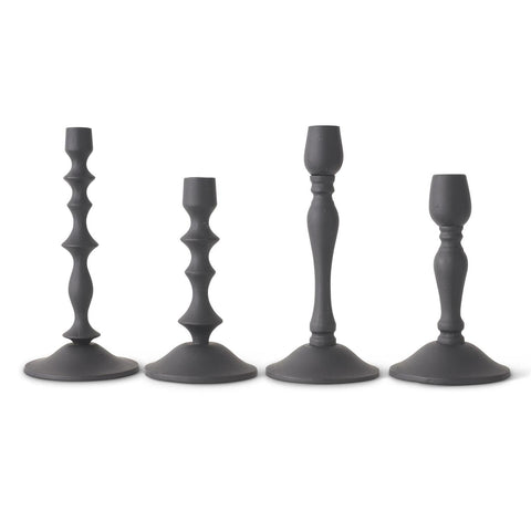 Black Metal Candle Holders