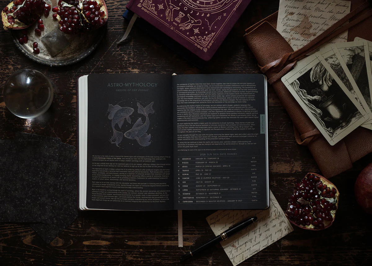 Magic of I. 2026 ASTROLOGICAL PLANNER - BLACK