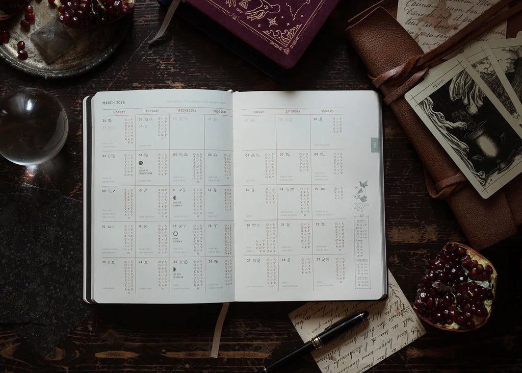 Magic of I. 2026 ASTROLOGICAL PLANNER - BLACK