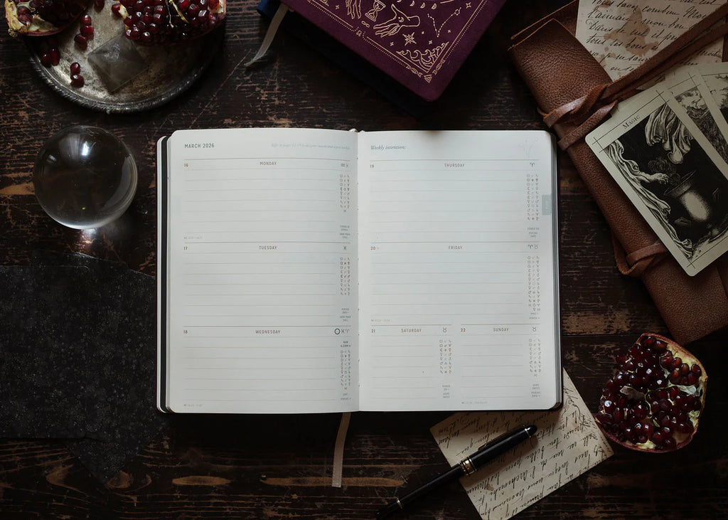 Magic of I. 2026 ASTROLOGICAL PLANNER - BLACK