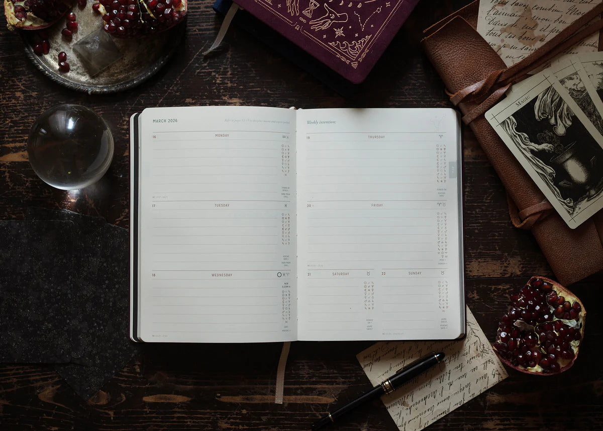 Magic of I. 2026 ASTROLOGICAL PLANNER - BLACK