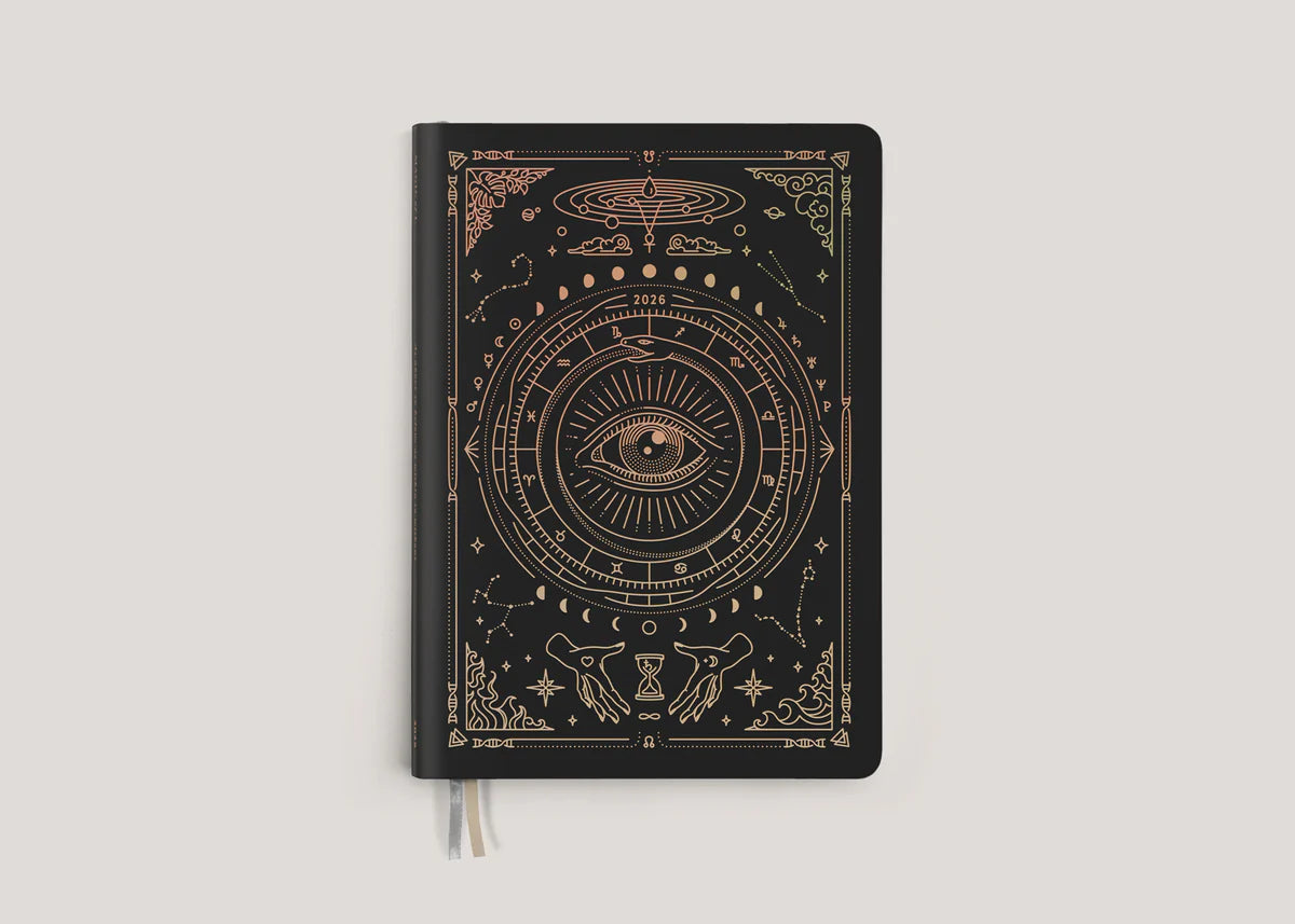 Magic of I. 2026 ASTROLOGICAL PLANNER - BLACK