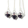 Amethyst Double Terminated Point Pendulum