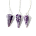 Lepidolite Pendulum 6 side