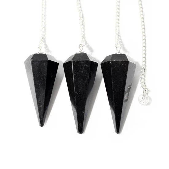 Black Tourmaline Pendulum Type 4