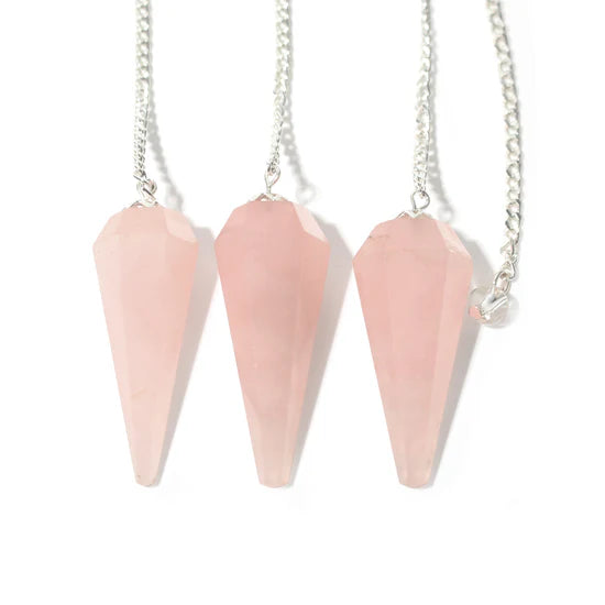 Rose Quartz Pendulum Pendulum Type 5