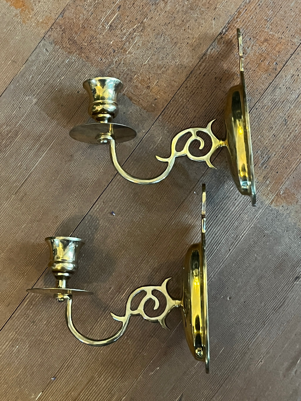 Brass Sconce